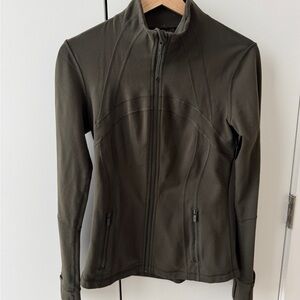 lululemon Dark Olive Define Jacket